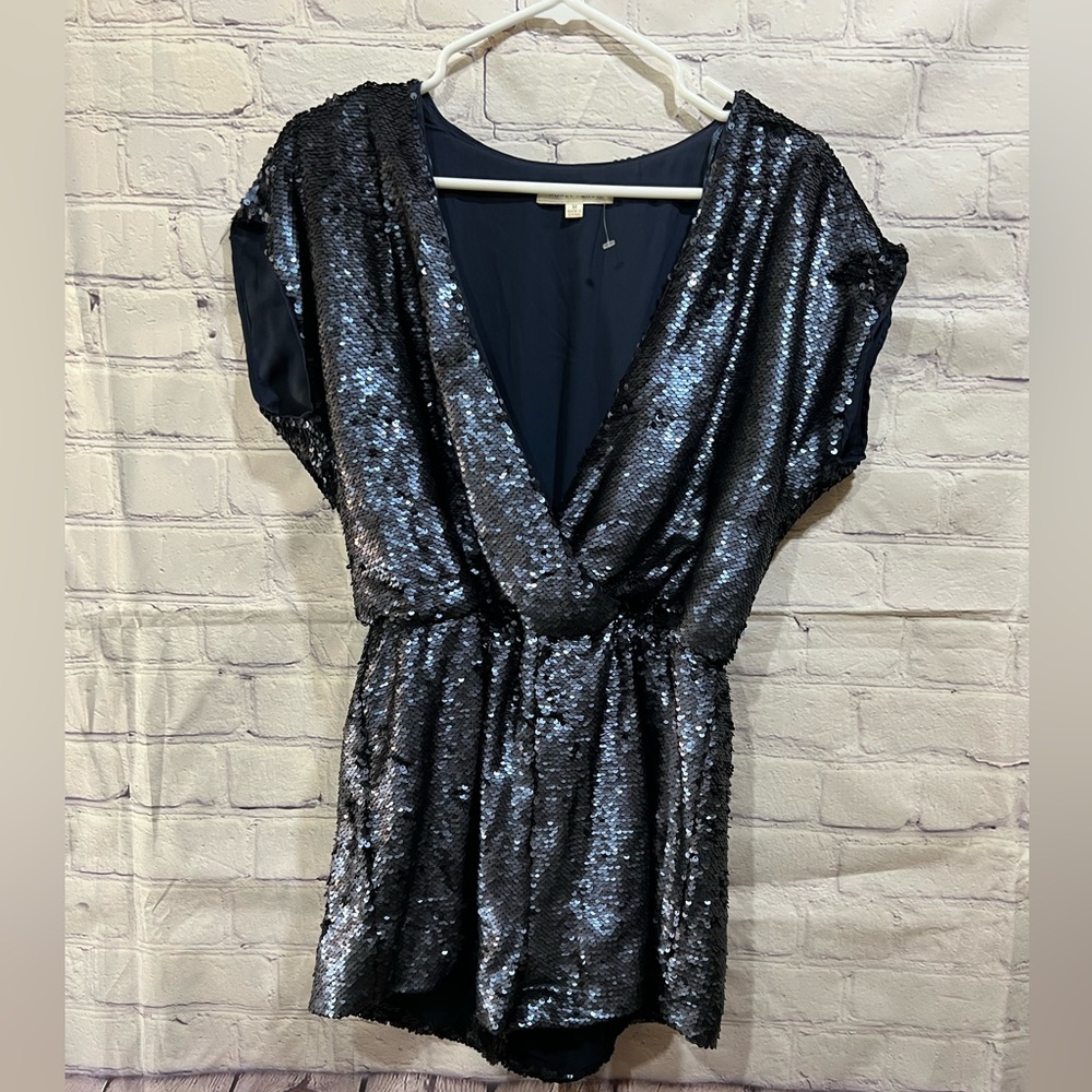NWOT Honey Punch Sequence Formal Romper